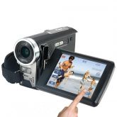 Camera Filmadora Camcorder Deluxe HD com 3 polegadas + 60FPS