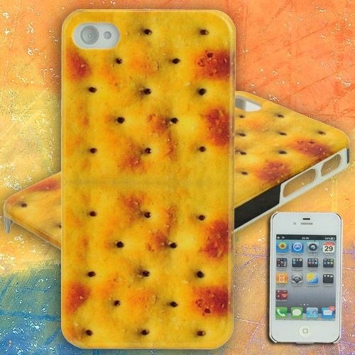 Case em forma de deliciosos Biscoitos para iPhone 4S