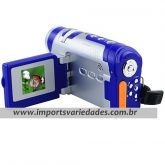Filmadora Camcorder 3.1MP 1.5inch TFT LCD Digital 4X - Azul