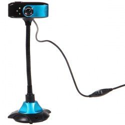 Webcam 2.0 Mega pixel Câmera HD com Light LED