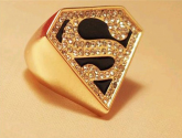 Anel Superman - Super Fashion e Elegante!