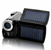 Filmadora Solar Powered Digital Com Dois Painéis Solares
